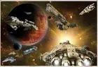 Great Art "Spaceships Wallpaper Mural 55” X ￼39.4”