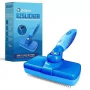 Self-Cleaning Brush For Dogs Cats Tangle-Free Grooming Comb with Soft Bristles