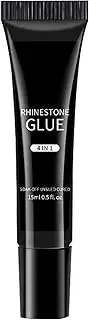 Gel Nail Glue, 15ml Strong Nail Glue Press On Nails Glue, UV Light Gel Nail Glue, Sticking Artificial Nails, Gel Nail Glue Solid Acrylic, Easy To Use, Portable For Sticking Artificial Nails, Nail Tips