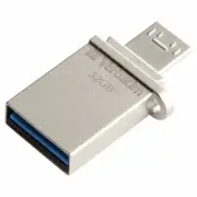 Verbatim 32GB Store N Go Smartphone/Tablet USB3.0/Micro USB Flash Drive - 64936