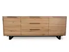 South Wharf Tasmanian Oak 2200 Buffet Sideboards Hardwood