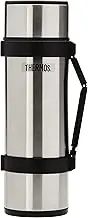 Thermos Stainless Steel Insulated Deluxe Flask, 1.8L, Stainless Steel, NCB18