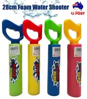 4 Pack Foam Water Shooter Kids Summer Water Blaster Squirt Soaker Guns Pool Game