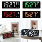Backlight Number Clock Alarm Clock LED Digital Large Number Electronic Clock