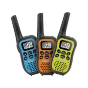 Uniden 80Ch 0.5W Uhf Handheld Cb 3Pk With Kid-Z Mode Kid-Zone (Block Out Unwanted Conversations) Uh45-3