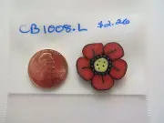 JABC button #cb1008.l - Large Bittersweet Flower