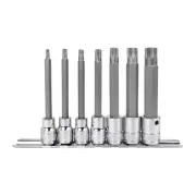 Genius Tools 7 Piece 3/8" Dr. Triple Square Bit Socket Set - BS-307ML