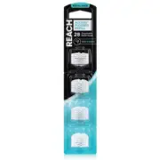 Reach Access Flosser Refill 28 Disposable Refill Heads Wax Coated