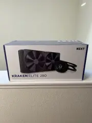 NZXT Kraken Elite 280mm AIO CPU Liquid Cooler with LCD Display - Sealed New