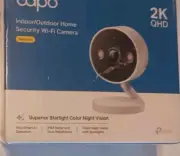 TP-Link Tapo 2K QHD Security Camera, Indoor/Outdoor Home Security Wi-Fi Camera