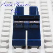 NEW Lego Minifig Dark BLUE POCKET JEAN LEGS - Police Minifigure Belt Pants Lower