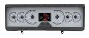 Dakota Digital 78-88 Oldsmobile Cutlass Analog Gauge System Silver HDX-78O-CUT-S