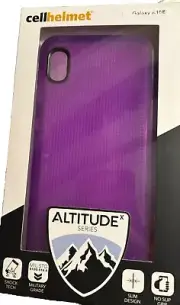 Samsung Galaxy A10E Altitude Series case By Cellhelmet Purple