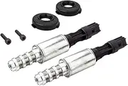 Yurefax 8L3Z-6M280-A Set of 2 Engine Variable Timing Solenoid VCT Solenoid W/Seal Screw 8L3Z6M280A Car Oil Control Valve