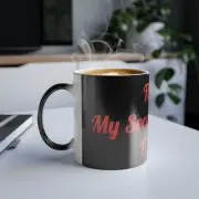 My Second Favorite F-Word Color Morphing Tea Mug Coffee Mug, Flying