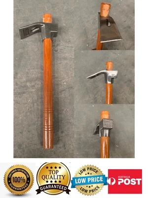 40cm Hoe Head Flat Mattock Head Farming Gardening Tool Wood Handle,AU stock