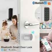 Bluetooth Door Lock Bank-grade Encryption Sensor Unlocking Tuya Smart APP Remote