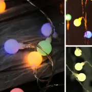 16 feet LED Bulbs Battery Operated STRING LIGHTS Garland Party Event Decorations