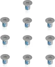 10PCS/Lot Laptop Bottom Case Screw for Dell XPS 13 9300 9305 9343 9350 9360 XPS 15 9550 9560 9570 Precision M5510 5520 5530 5540 (Silver)
