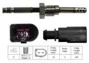 Exhaust Temperature Sensor fits AUDI A4 B8 2.0D 08 to 15 Lucas 03L906088AG New