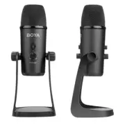 BOYA BY-PM700 Condenser USB Microphone Stereo PC Mic for Computer Mobile Phone