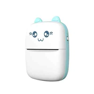 Compact Wireless Thermal Printer - Sticker Photo Print - Portable Mini Pocket