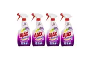 4x Ajax Spray N Wipe 500ml Trigger Bottle Multipurpose Cleaner Lavender & Citrus