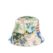 [Alemais] Alemais Patchwork Bucket Hat ONE SIZE NEUTRALS/BLUE