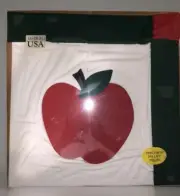 CREEKSIDE QUILTS #407 Red APPLE Pre-Cut KIT 54x70" Made in USA New