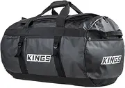 Kings 80L Extra-Large PVC Duffle Bag Water Resistant Heavy Duty 600D Polyester