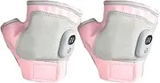 Heated Winter Gloves - USB Fingerless Heated Gloves Warm Winter Gloves,Rechargeable Hand Warmer Touchscreen Portable Writing Gloves for Outdoor