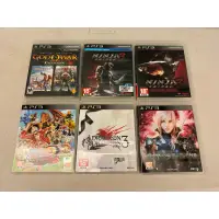 在飛比找蝦皮購物優惠-PS3 太空戰士雷光歸來、戰神合輯、忍者外傳3、利刃邊緣、誓