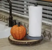 free standing paper towel holder