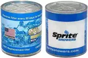 HOC 2 Sprite Industries Shower Filter Replacement Cartridge Blue*