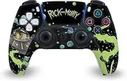 Head Case Designs Officially Licensed Rick and Morty The Space Cruiser Graphics Vinyl Faceplate Sticker Gaming Skin Decal Cover Compatible with Sony Playstation 5 PS5 DualSense Controller