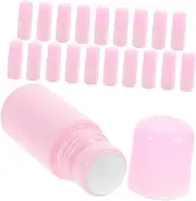 Vaguelly 20pcs Rollerball Perfume Bottles Refillable Empty Essential Oil Containers for Fragrance and Liquid Makeup Storage Durable Leak Design for Travel and Daily Use