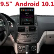 9.5" Android 10.1 Car Stereo 1+16GB FM GPS For Mercedes Benz C Class W204 S204