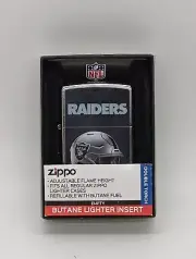 Zippo NFL Las Vegas Raiders 48435 "Double Torch" refillable Butane Lighter