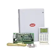 Ness 8 Programmable Zone Alarm Panel & Dialler LCD Keypad Home Security Siren