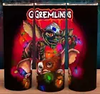 Gremlins Gizmo 80s Classic Cup Mug 20oz with lid and straw