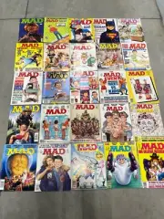 Lot Of 25 Vintage MAD Magazine 80s 90s Very Good Condition