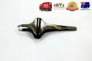 Professional Eyebrow Tweezer/Hair Removal with Thumb Grip Golden Black Texture