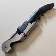 COLLECTABLE WINE CORKSCREW, BOTTLE CAP OPENER 4.75 Inches- DUO LEVER