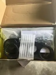 BBS-1101S Aluminum Black Adjustable Side Step - Single ^