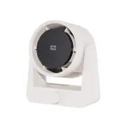 100 Speed Digital Display Electric Fan High Power Wind Desktop Up and Down Adjustable Fan Punch-Free Wall-Mounted USB Ho