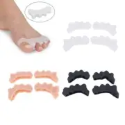 4x, Silicone Toe Spreaders & Separators Stretchers, Toe