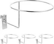 4pcs Hat Rack Display Hooks Versatile Wall Mounted Holder for Basketball Volleyball Soccer Balls Easy Installation Space Saving Design for Home and Retail Use