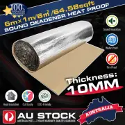 6m²Sound Deadener Heat Insulation Noise Proofing self-adhesive Foam for BENZ (for: Chevrolet)