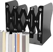 Metal - Heavy Duty Book Holder | Non-Slip Desk Organizer Desktop Stand for Table Home School Library Student Kids Nursery Nightstand Document Bookshelf