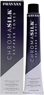 Pravana Chromasilk Express Toner Hair Color 90 ml, Smokey Silver